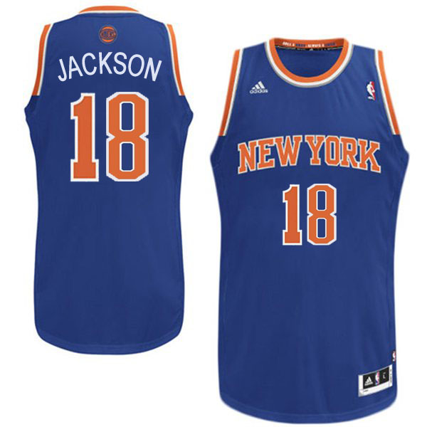 Men's  New York Knicks #18 Philip Jackson Swingman Royal Blue Jersey